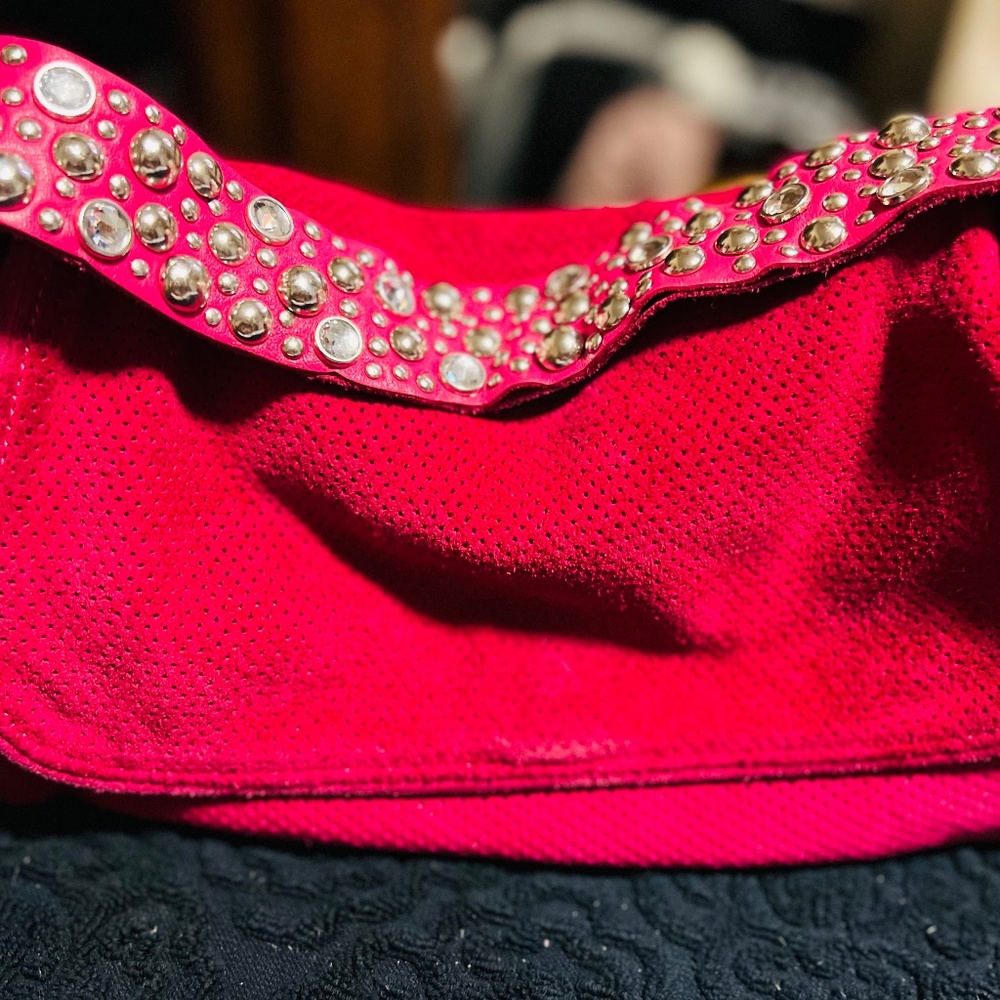Deux Lux suede bag